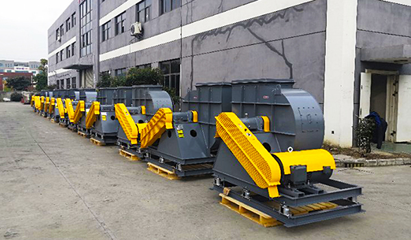 本次合作的廢氣處理環(huán)保離心風(fēng)機定制，共計15臺